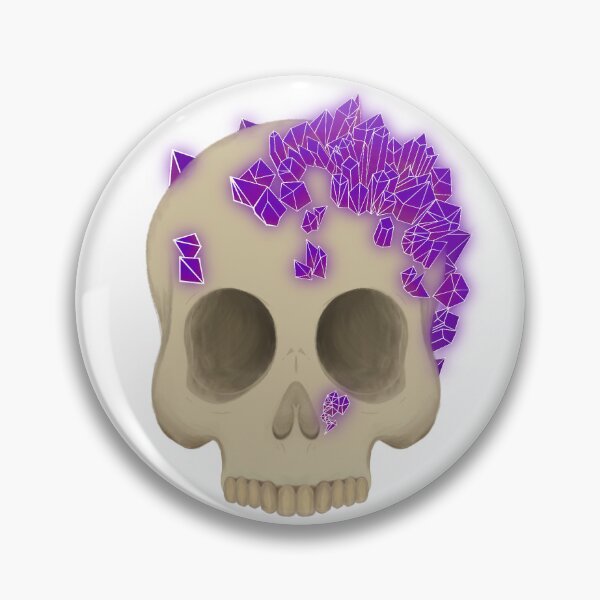 Item preview, Purple Crystal Skull designed and sold by WinterXeni.