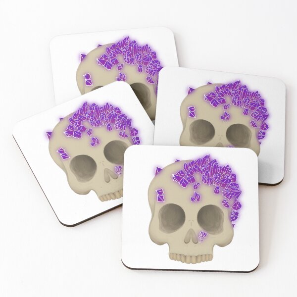 Item preview, Purple Crystal Skull designed and sold by WinterXeni.