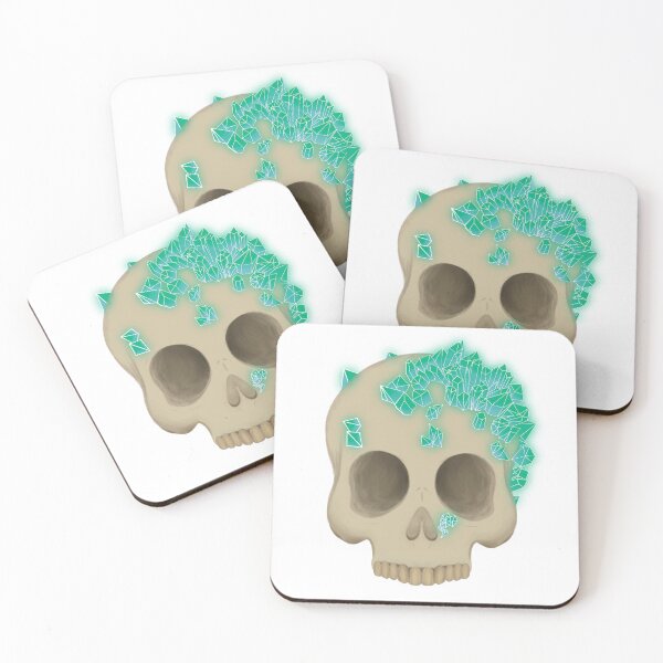 Item preview, Aqua Crystal Skull designed and sold by WinterXeni.