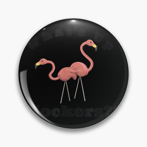 Item preview, What39;s Up Flockers Pink Flamingos Novelty Tee Shirt designed and sold by BolichFalk.
