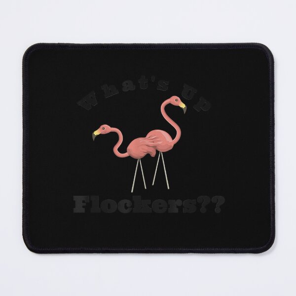 Item preview, What39;s Up Flockers Pink Flamingos Novelty Tee Shirt designed and sold by BolichFalk.