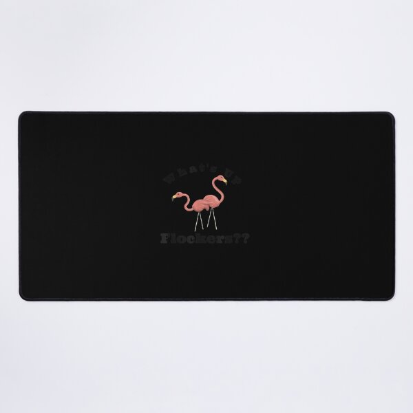 Item preview, What39;s Up Flockers Pink Flamingos Novelty Tee Shirt designed and sold by BolichFalk.
