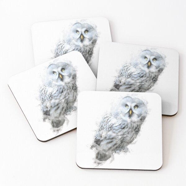 Item preview, Great Grey Owl  designed and sold by Typeglyphs.