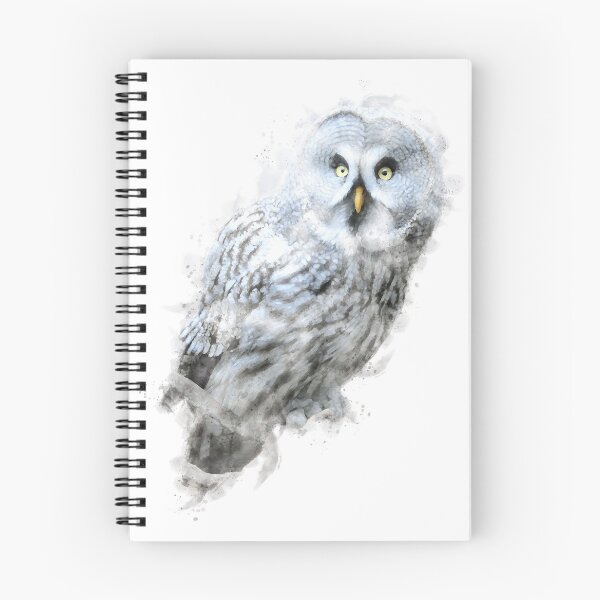 Item preview, Great Grey Owl  designed and sold by Typeglyphs.