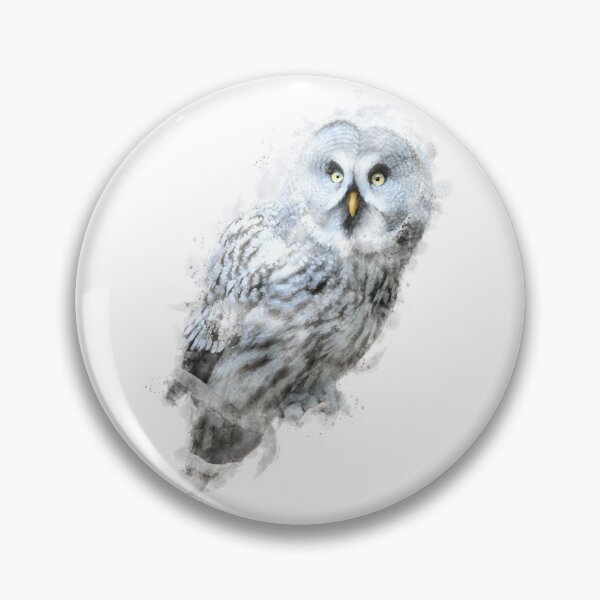Item preview, Great Grey Owl  designed and sold by Typeglyphs.