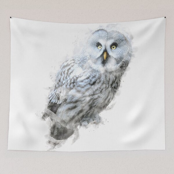Item preview, Great Grey Owl  designed and sold by Typeglyphs.