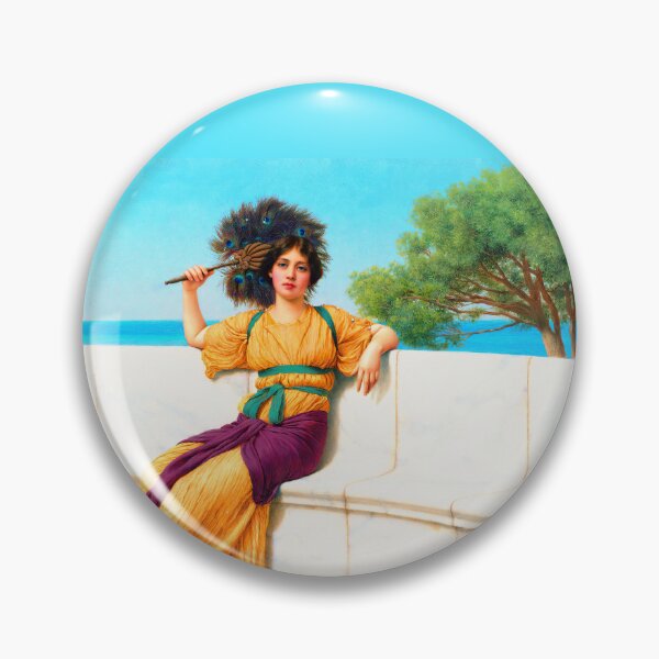 Item preview, In the Prime of the Summertime (Reverie), jw godward  "Girl with a beautiful transparent Summer golden rose Dress" John William Godward designed and sold by TeeARTHY.