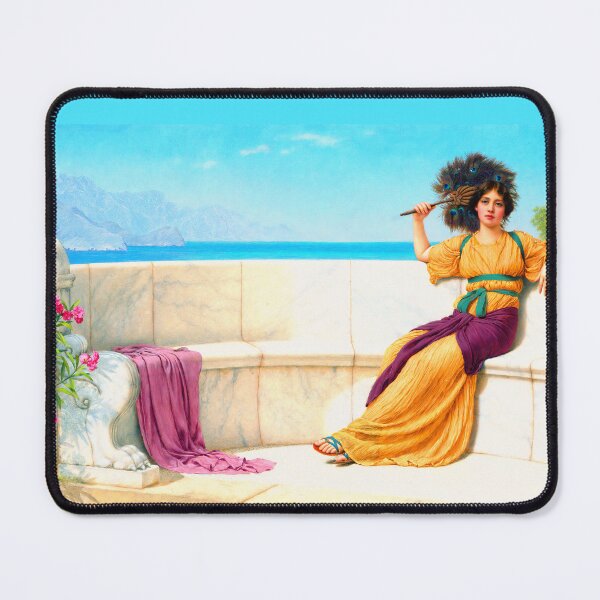 Item preview, In the Prime of the Summertime (Reverie), jw godward  "Girl with a beautiful transparent Summer golden rose Dress" John William Godward designed and sold by TeeARTHY.