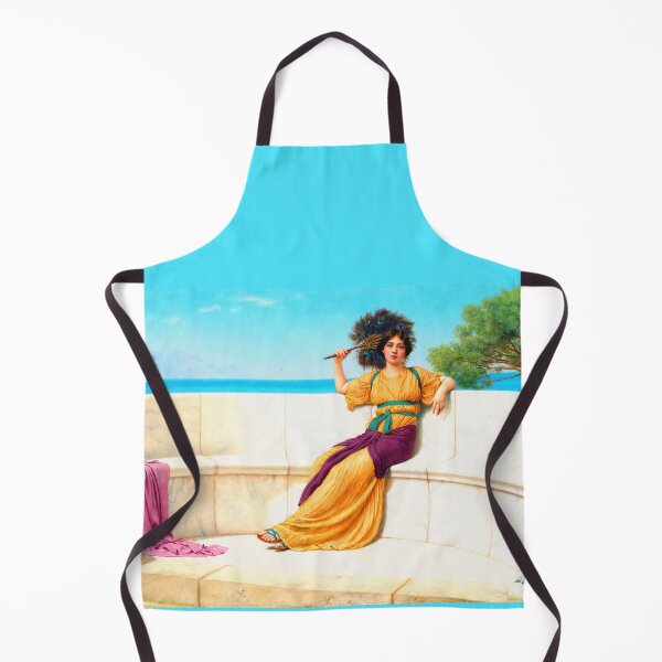 Item preview, In the Prime of the Summertime (Reverie), jw godward "Girl with a beautiful transparent Summer golden rose Dress" John William Godward designed and sold by TeeARTHY.