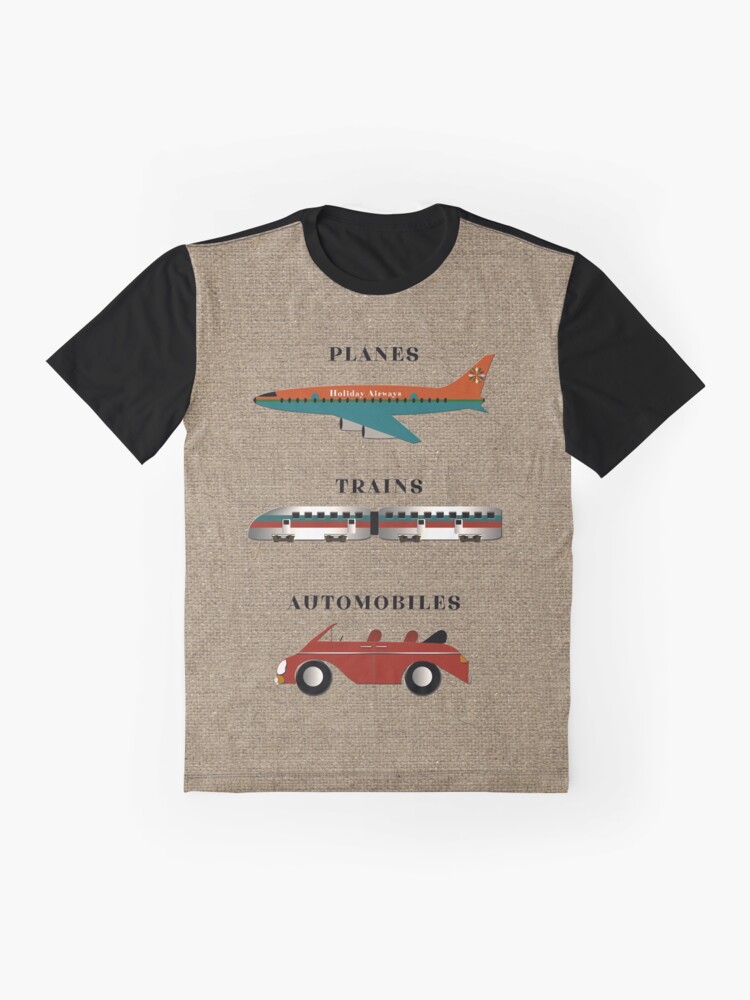 "Planes, Trains and Automobiles" Tshirt by chrisbradbury Redbubble