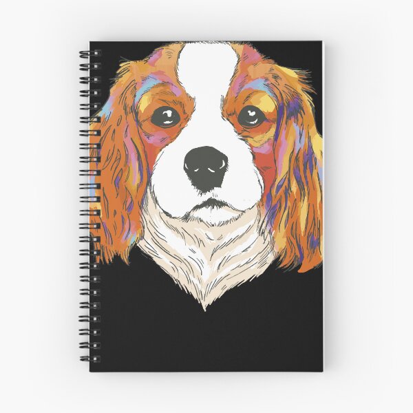 Item preview, Cavalier King Charles Spaniel Portrait T-Shirt designed and sold by JeffreySmyth12.
