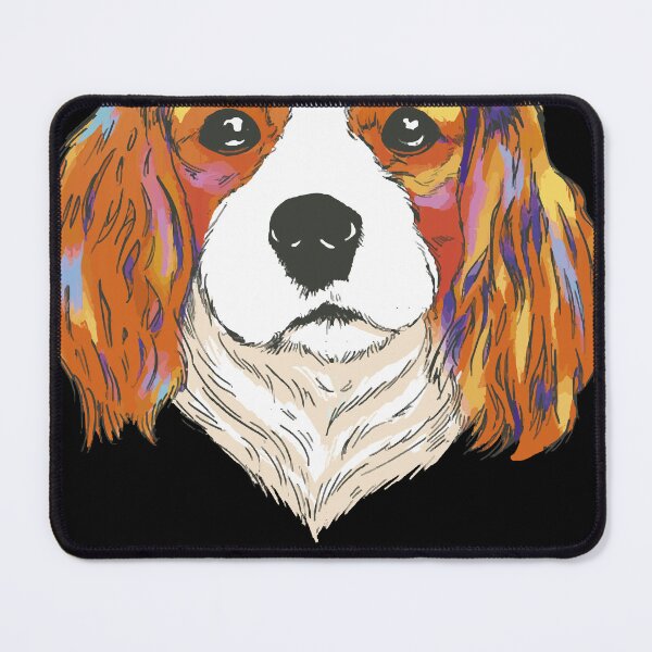 Item preview, Cavalier King Charles Spaniel Portrait T-Shirt designed and sold by JeffreySmyth12.