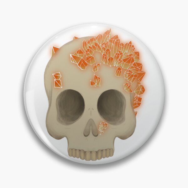 Item preview, Amber Crystal Skull designed and sold by WinterXeni.
