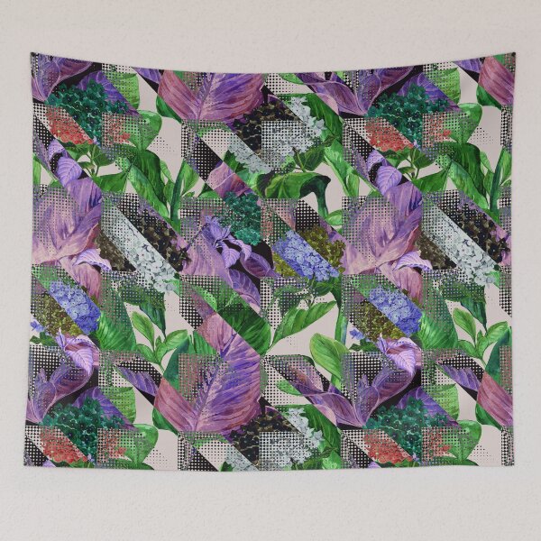 Item preview, Flowers and Geometrical Pattern designed and sold by Eduardo Doreni.