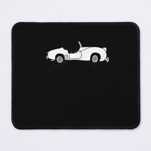Item preview, White TR3 Cartoon British Car Love T-shirt designed and sold by BolichFalk.