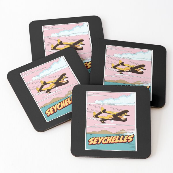 Item preview, Seychelles Travel cartoon  designed and sold by MadisonSi28868.