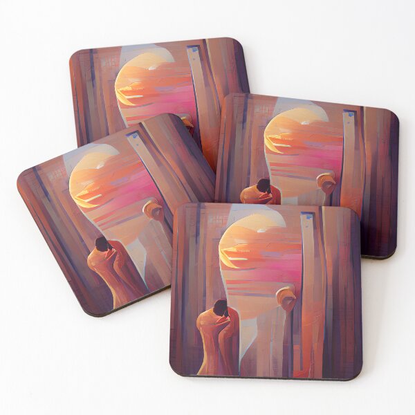 Item preview, Looking Glass Sunset Surreal Art designed and sold by Holisticfox.