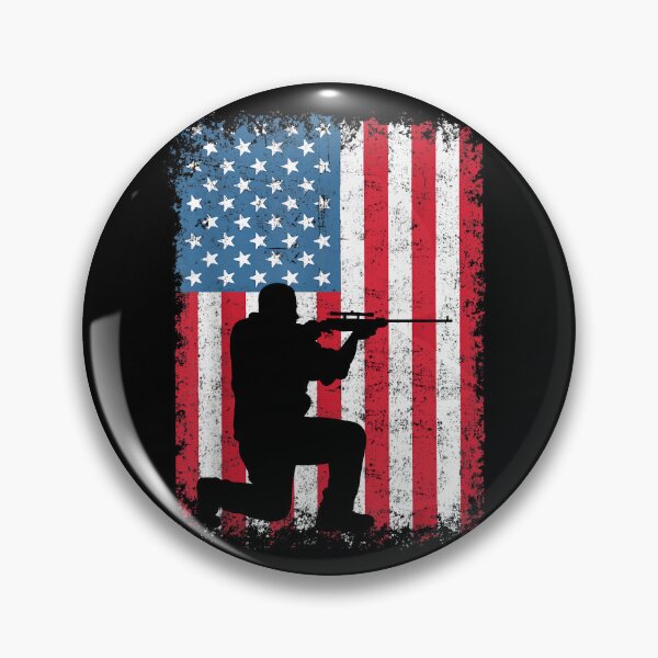 Item preview, American Flag Shooting USA Flag designed and sold by MallieWelch.