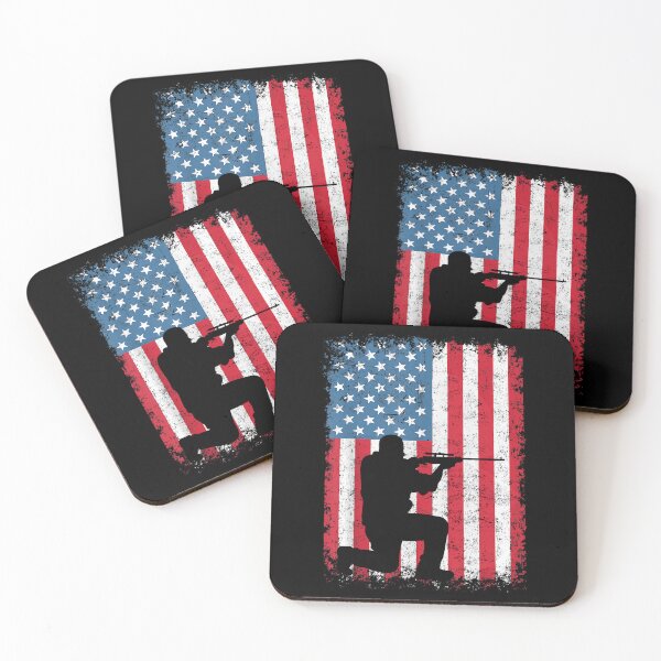 Item preview, American Flag Shooting USA Flag designed and sold by MallieWelch.