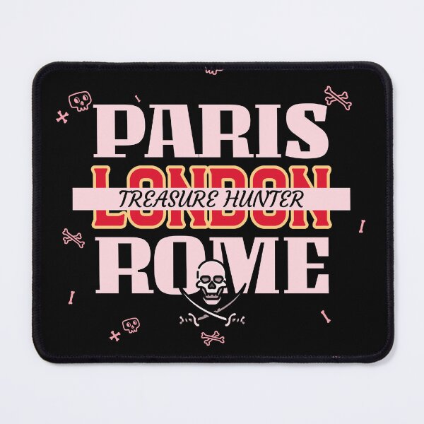 Item preview, Paris, London, Rome, Treasure Hunter designed and sold by TreasureTime.