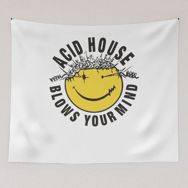 Item preview, Acid House Blows Your Mind 42 Simple Vintage Graphic - Best Trending - Cool Graphic Tee  designed and sold by kloospapa.