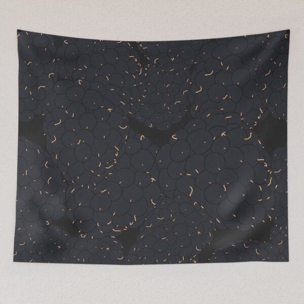 Item preview, Blackberries Print designed and sold by DreamFruit11.