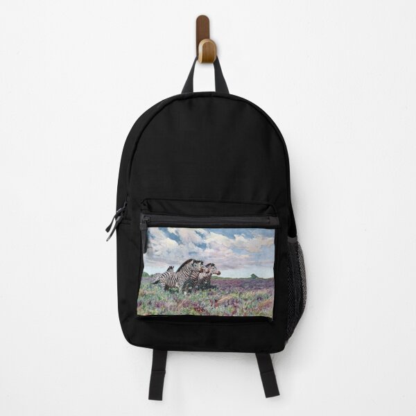 Item preview, Zebras Looking Across the Savanna Vintage Art designed and sold by StudioMollymook.