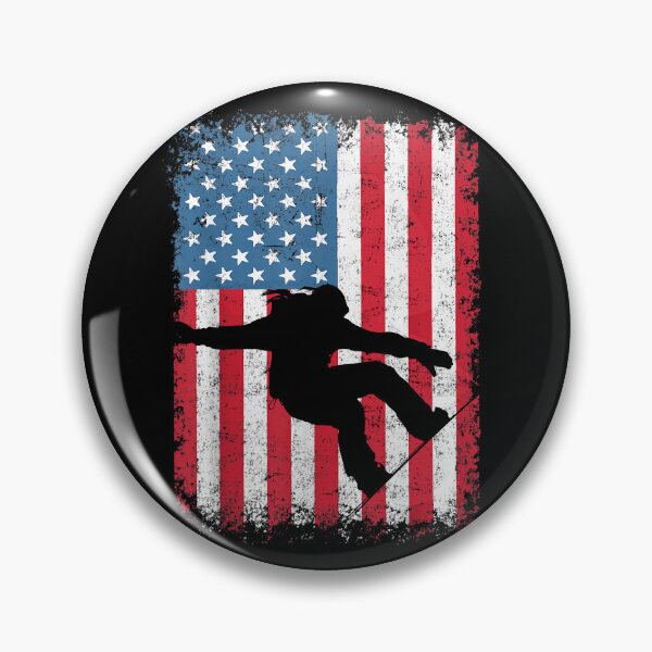 Item preview, American Flag Snowmobile USA Flag designed and sold by MallieWelch.
