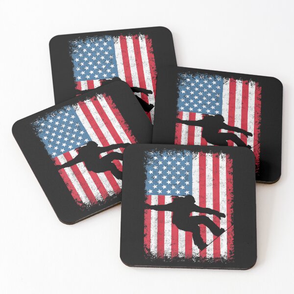 Item preview, American Flag Snowmobile USA Flag designed and sold by MallieWelch.