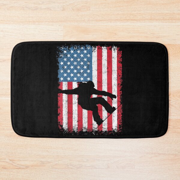 Item preview, American Flag Snowmobile USA Flag designed and sold by MallieWelch.
