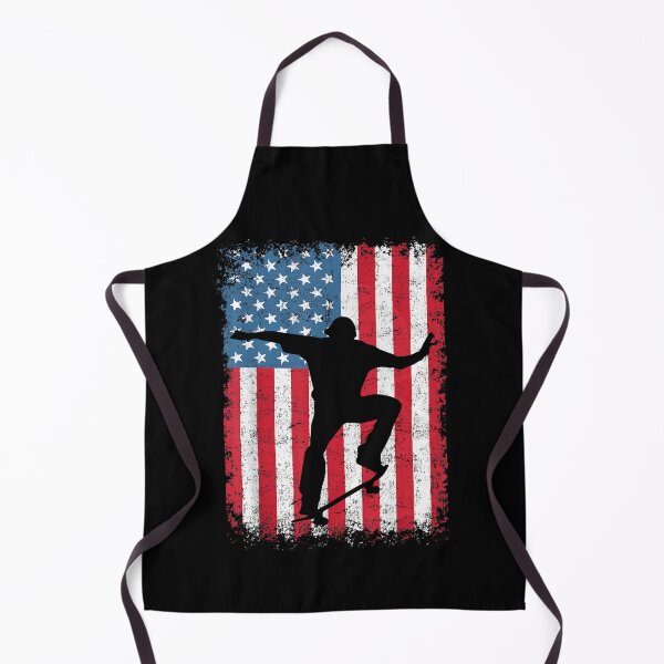 Item preview, American Flag Skateboarding USA Flag designed and sold by MallieWelch.