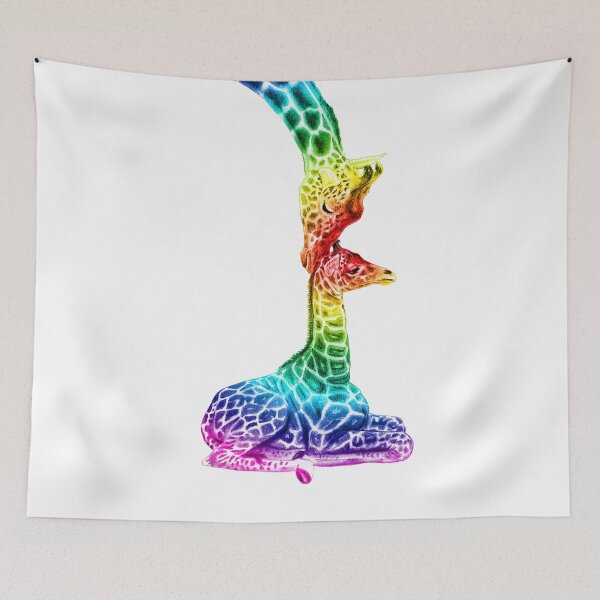 Item preview, Tenderness - rainbow colorized version designed and sold by SylvieG18.