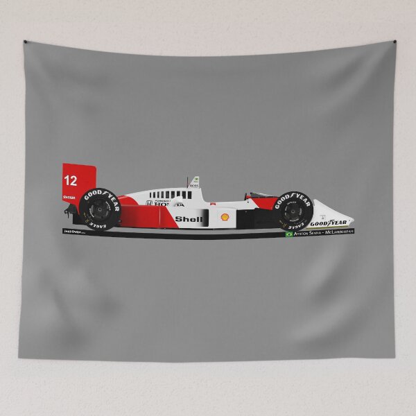 Item preview, Ayrton Senna - McLaren MP4/4 designed and sold by JageOwen.
