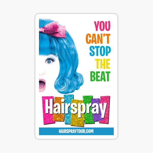 Item preview, Hairspray Tour Poster designed and sold by Krahdad.