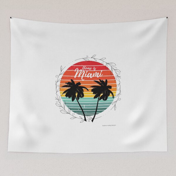 Item preview, 2 Palm Miami Sunset designed and sold by PalomaHealing24.