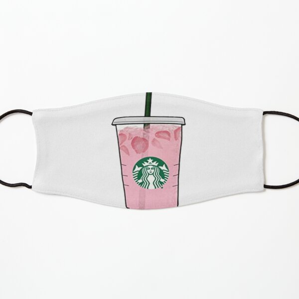 Miniature Starbucks Cup Strawberry Pink Drink/car Accessories/mask