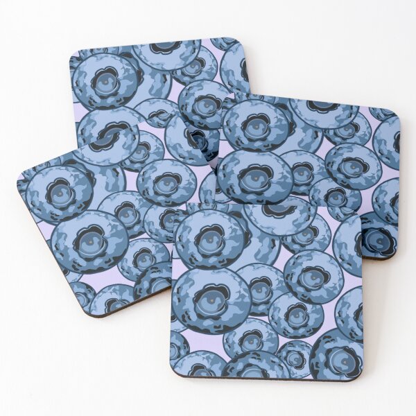Item preview, Blueberries Print. designed and sold by DreamFruit11.