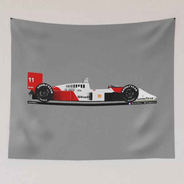 Artikelvorschau, Alain Prost - McLaren MP4 / 4 entworfen und verkauft von JageOwen.