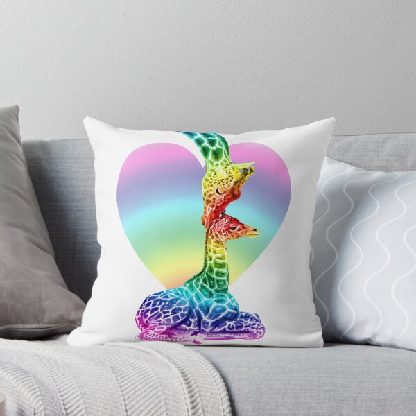 Artikelvorschau, Zärtlichkeit - regenbogenfarbene Version mit Herzhintergrund entworfen und verkauft von SylvieG18.