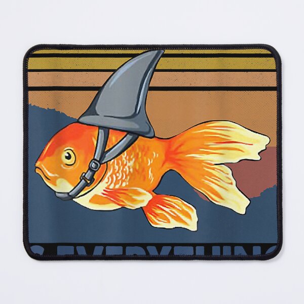 Item preview, Everything Is Mindset Shark Fin Goldfish Vintage designed and sold by MckoonNavaiah.