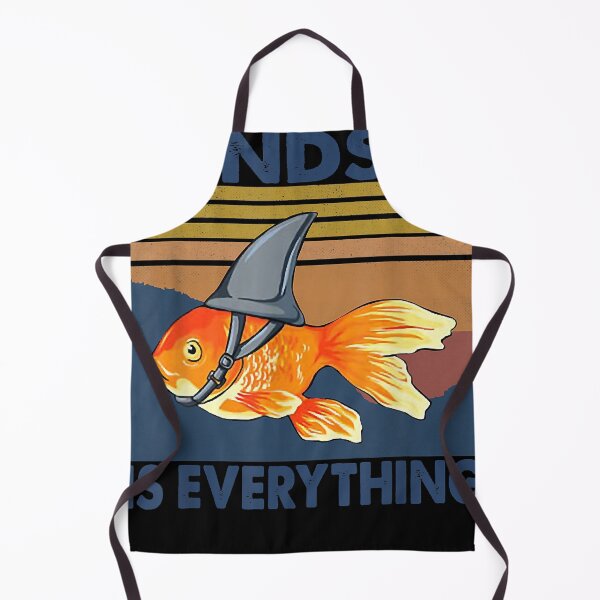 Item preview, Everything Is Mindset Shark Fin Goldfish Vintage  designed and sold by MckoonNavaiah.