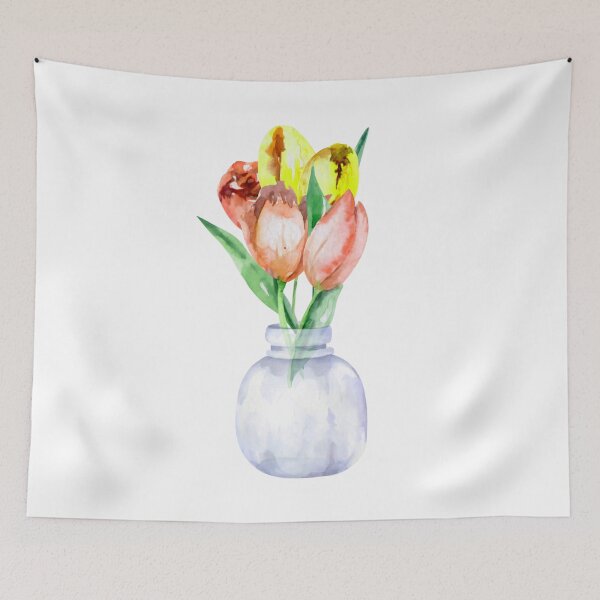 Item preview, Flowers In Mason Jar designed and sold by antevasinart.