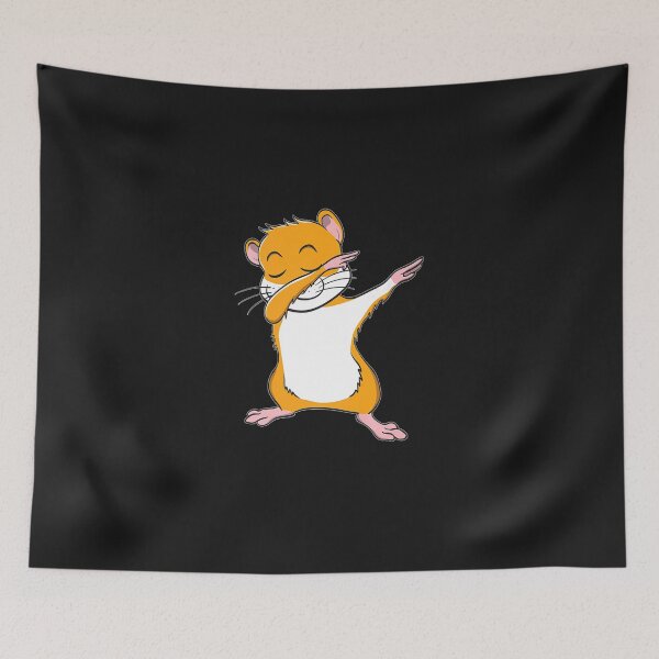 Artikelvorschau, Hamster Dabbing Dab Tierliebhaber Gerbil Dancing entworfen und verkauft von mccuenorr.