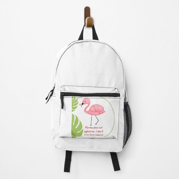 Item preview, Flamingo Karma slogan designed and sold by PalomaHealing24.