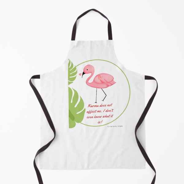 Item preview, Flamingo Karma slogan designed and sold by PalomaHealing24.