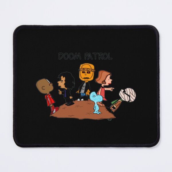 Item preview, Doom Patrol Team Cartoon Print Zipped Hoodie designed and sold by brittaapriliy.