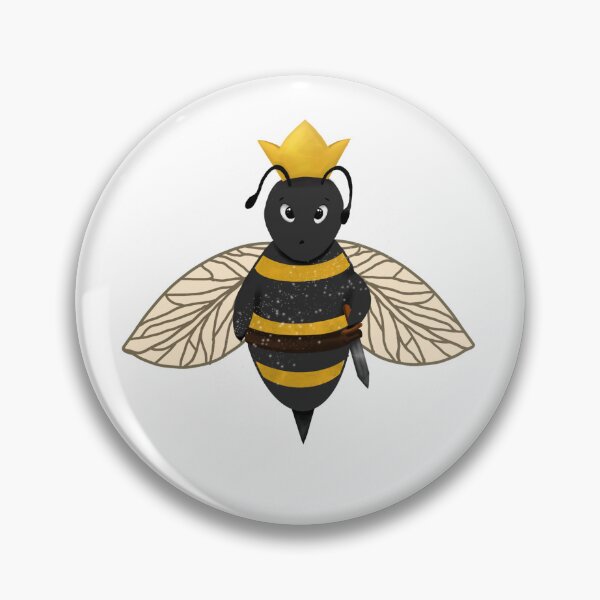 Item preview, Bumble bee king designed and sold by Lyleeart.