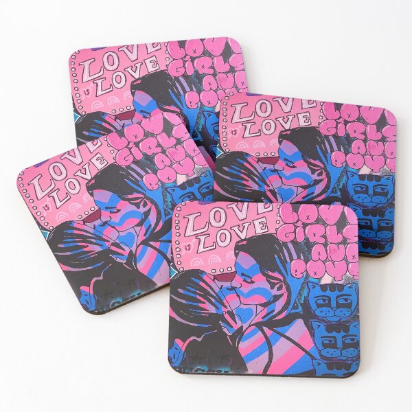 Item preview, girls love girls & boys designed and sold by allipryorart.