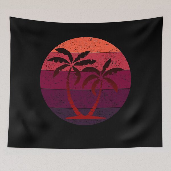 Item preview, Vacation Retro Sunset Tropical Beach SummerVacation Retro Sunset Tropical Beach Summer designed and sold by bitstudio.