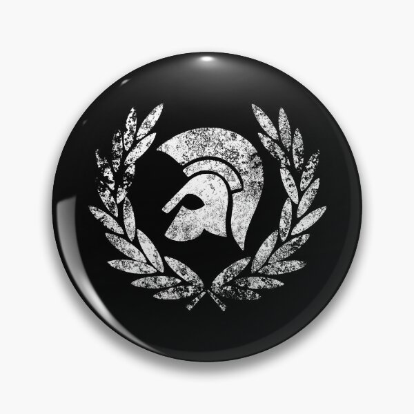 Item preview, Trojan Laurel--White-Antiqued designed and sold by SCHPiDAUU.